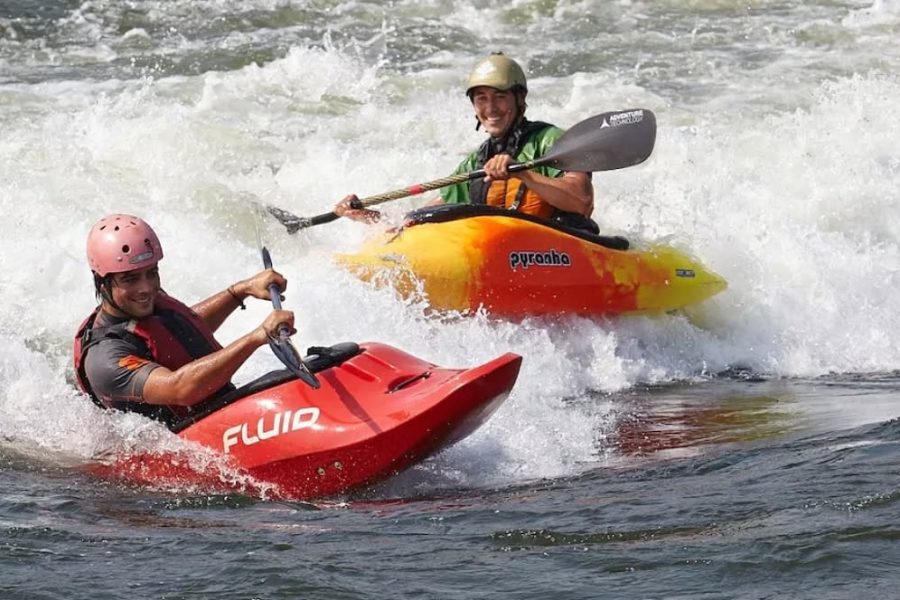 Tandem kayaking