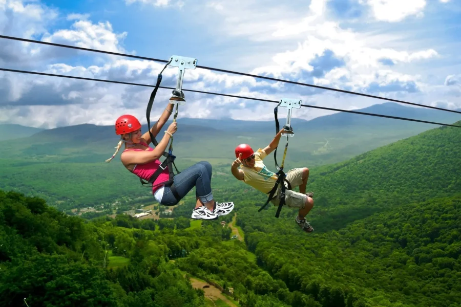 Zip Lining in Jinja